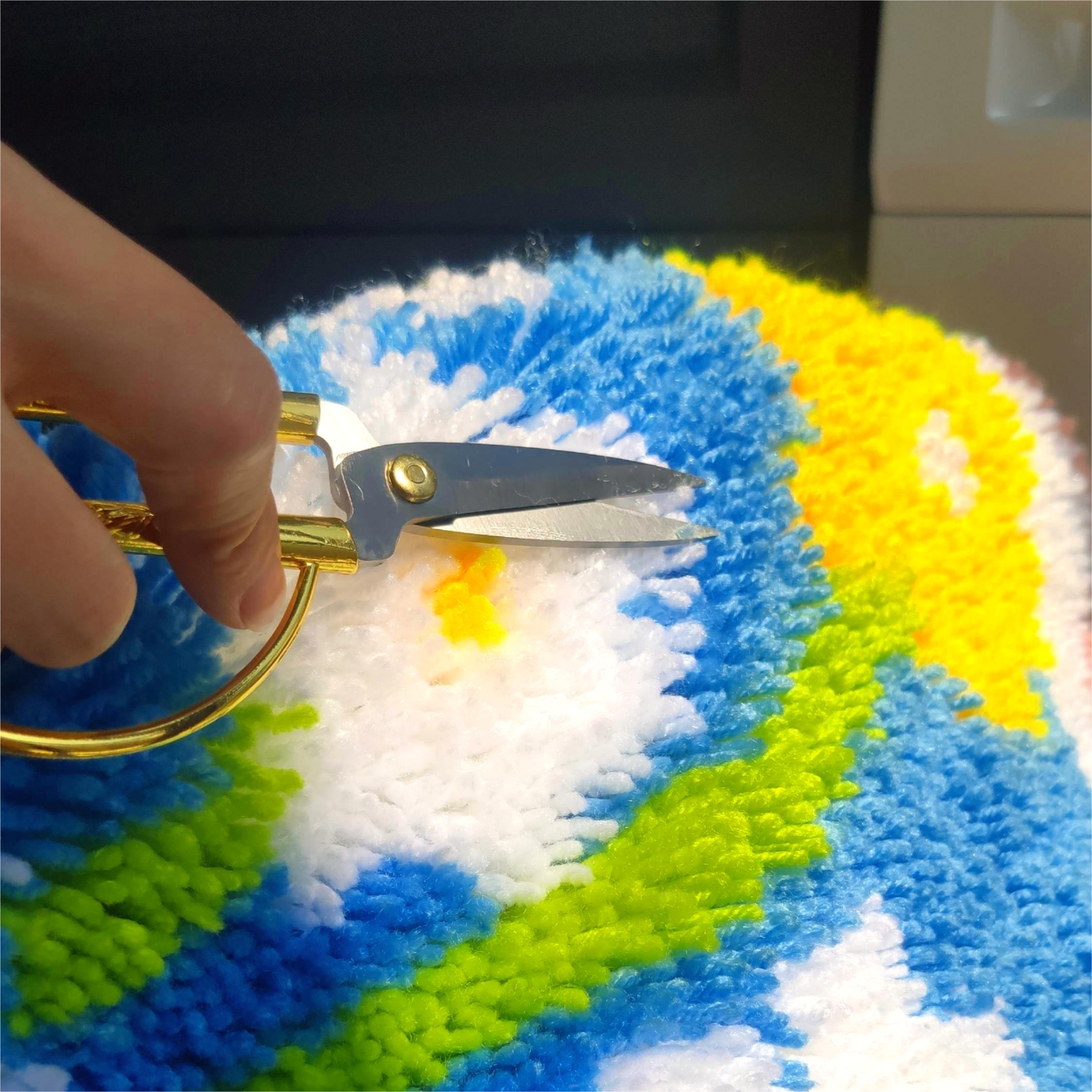 Gold Rug -Trimming Scissors