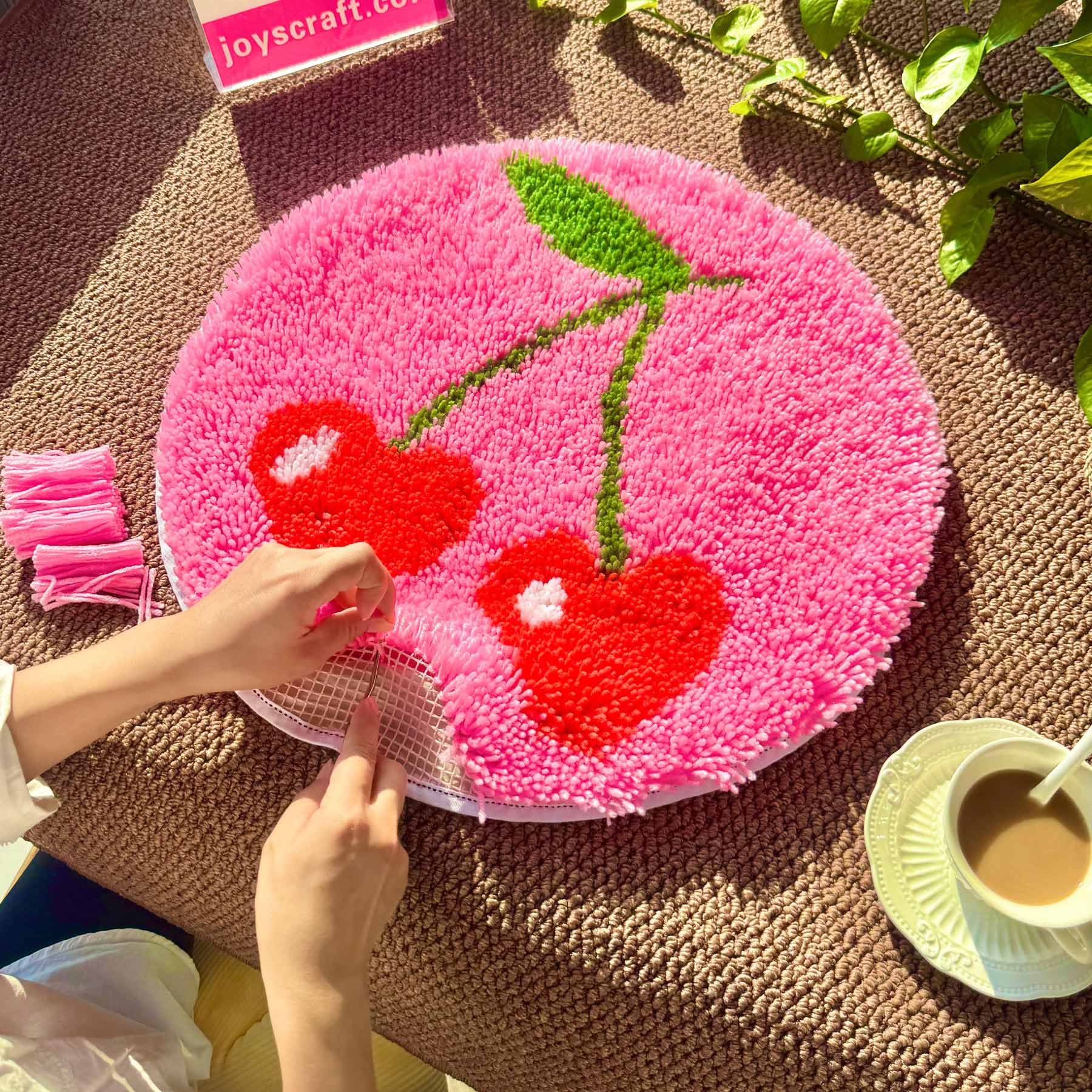 Cherry Love - Rug Making Kit