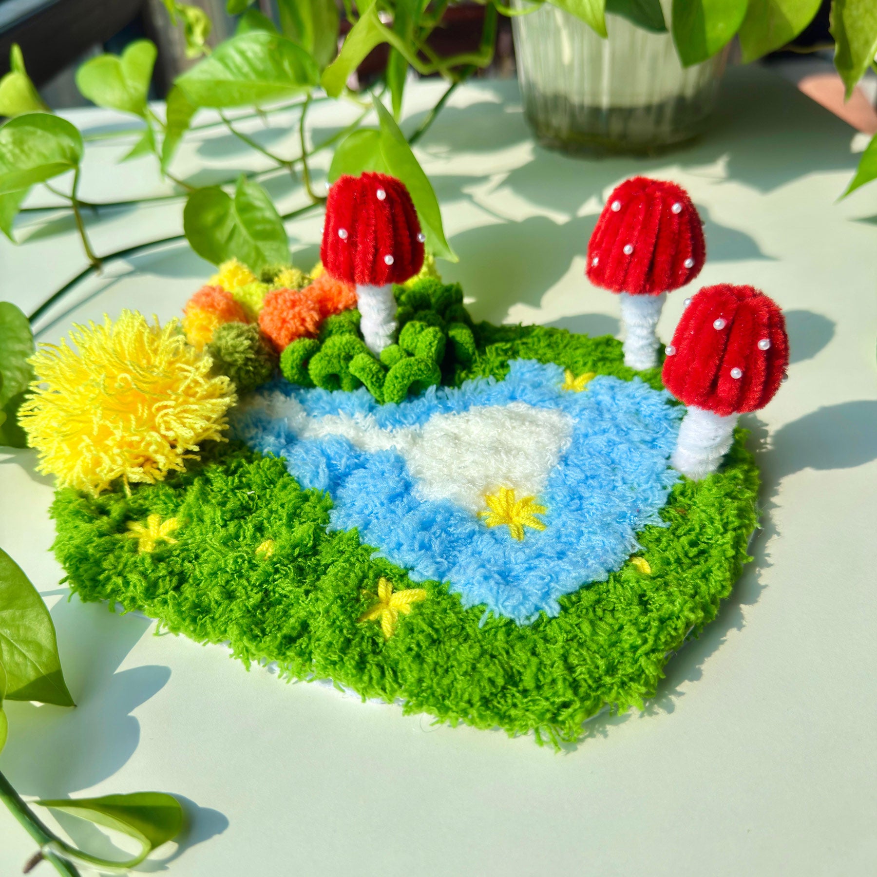 Mushroom Magic Coaster - Moss Coaster Kit