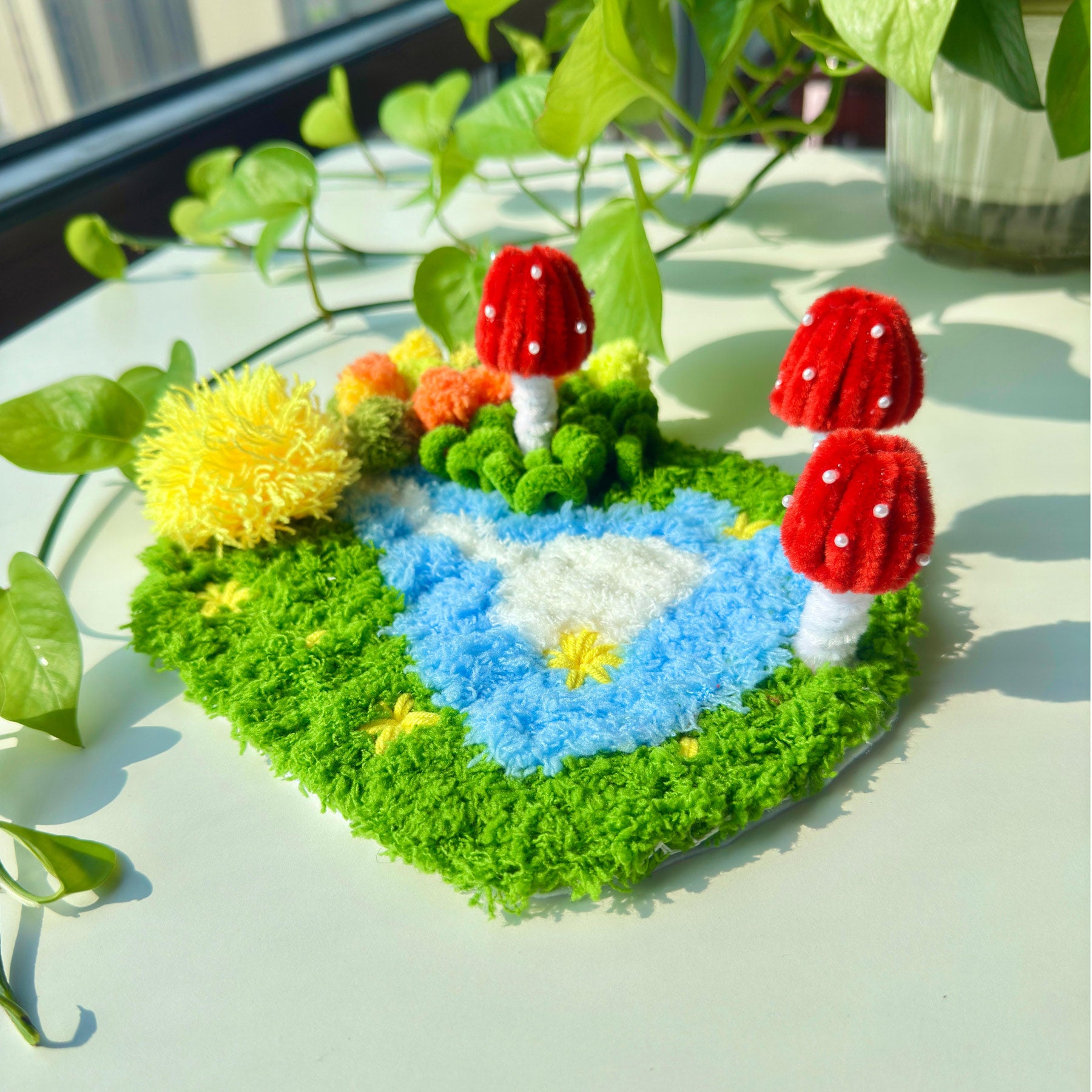 Mushroom Magic Coaster - Moss Coaster Kit