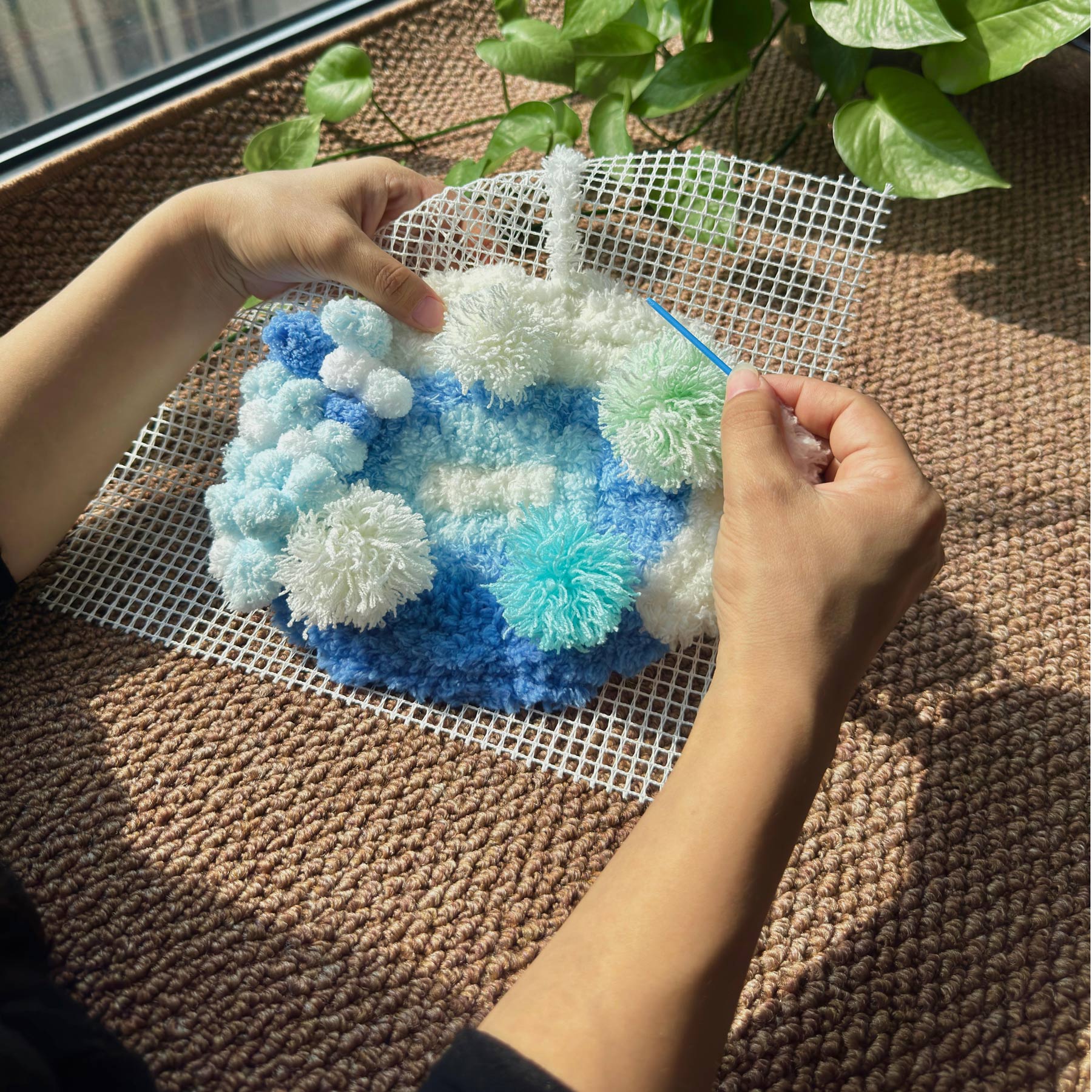 Ocean Mist Coaster - Moss Coaster Making Kit