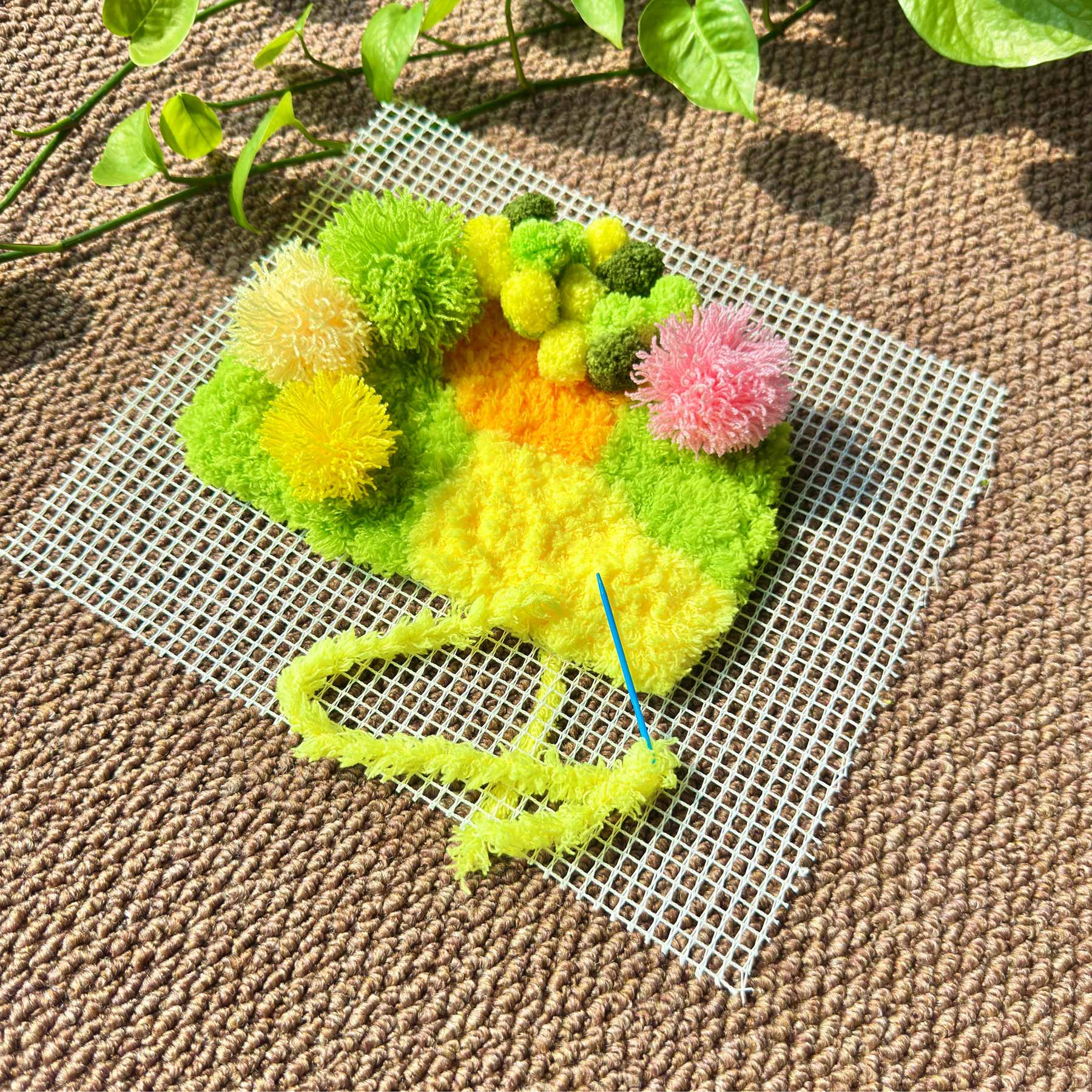 Sunlit Moss Coaster Kit