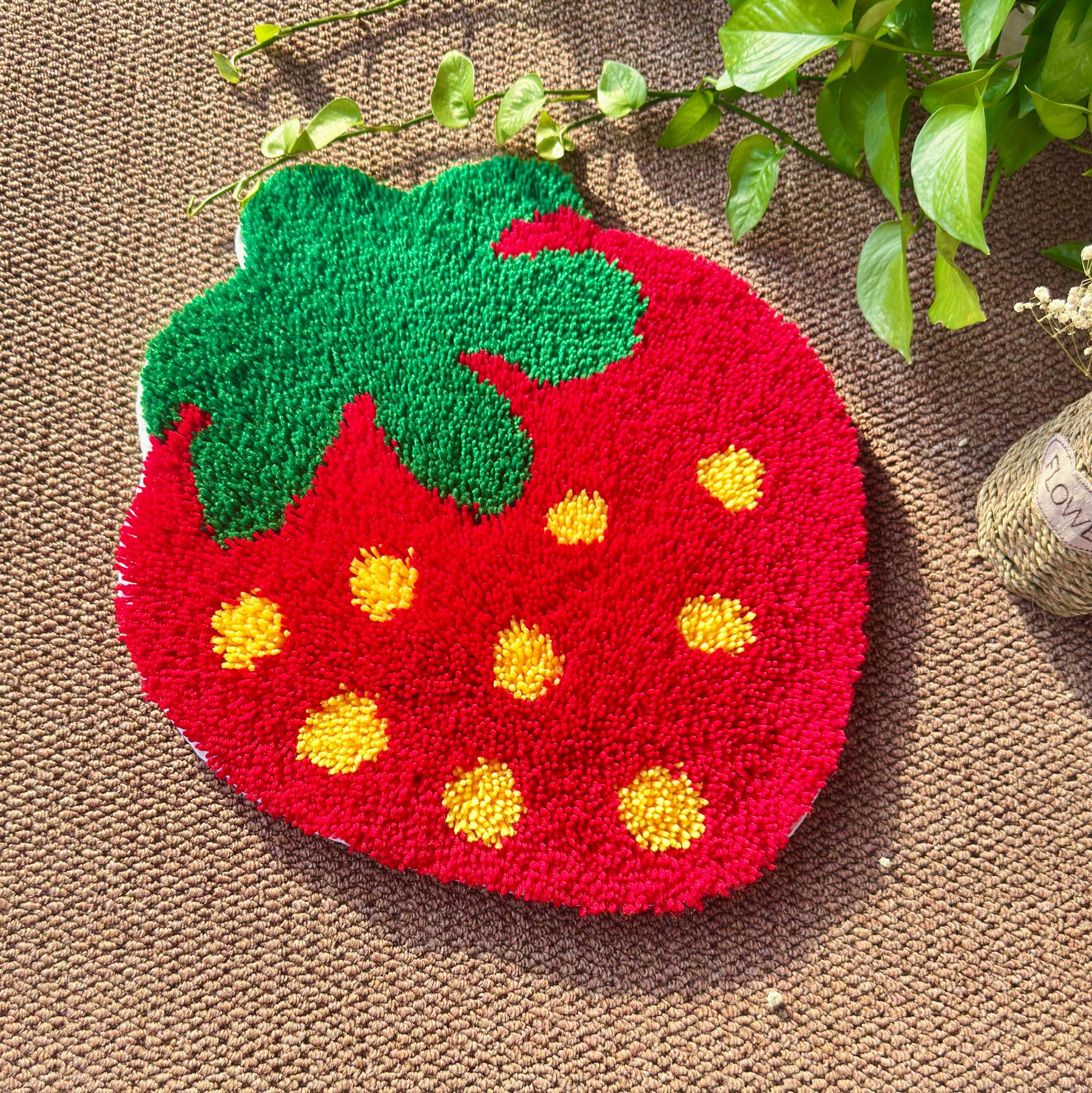 Strawberry Fields Delight  - Rug Making Kit