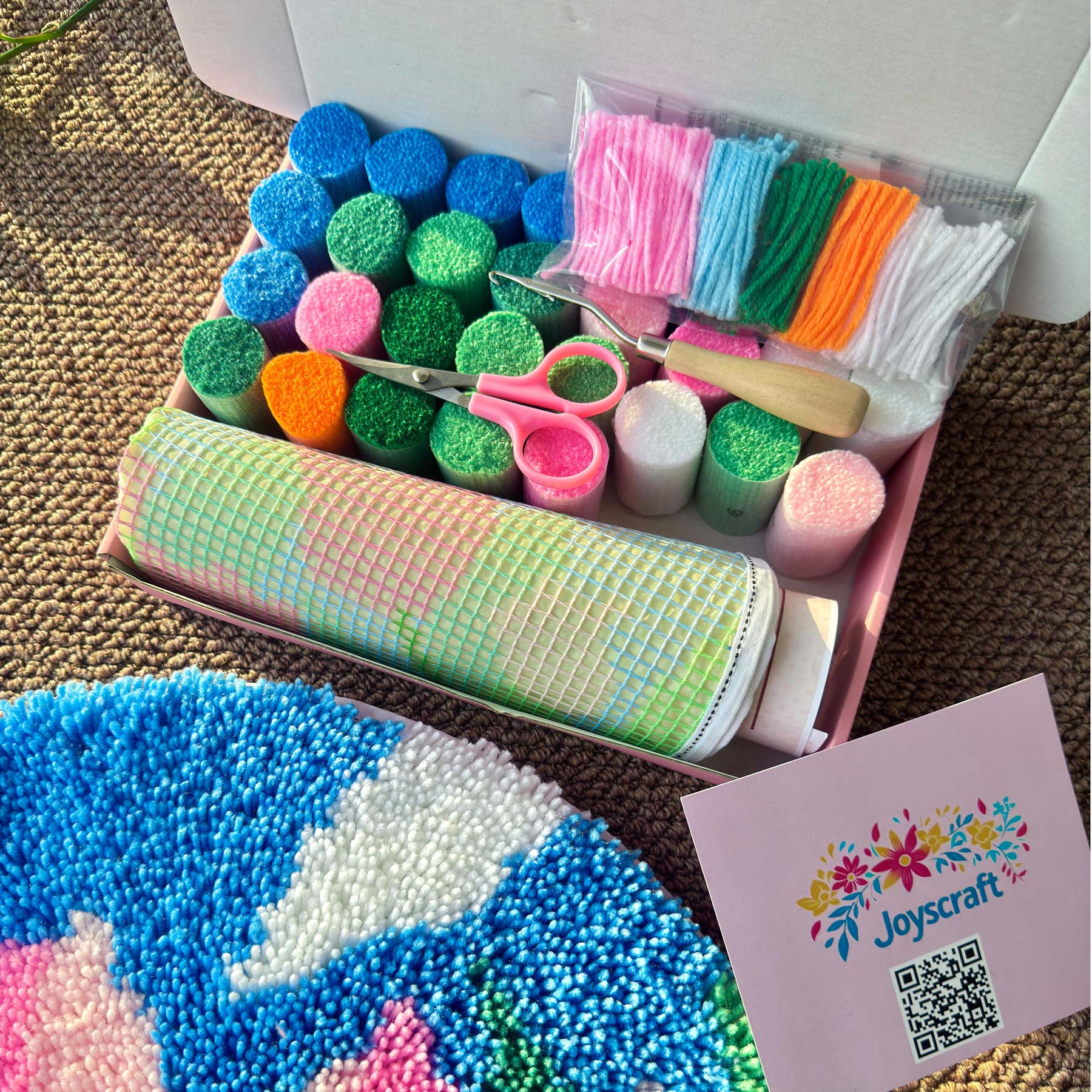 Tulip Skies - Rug Making Kit