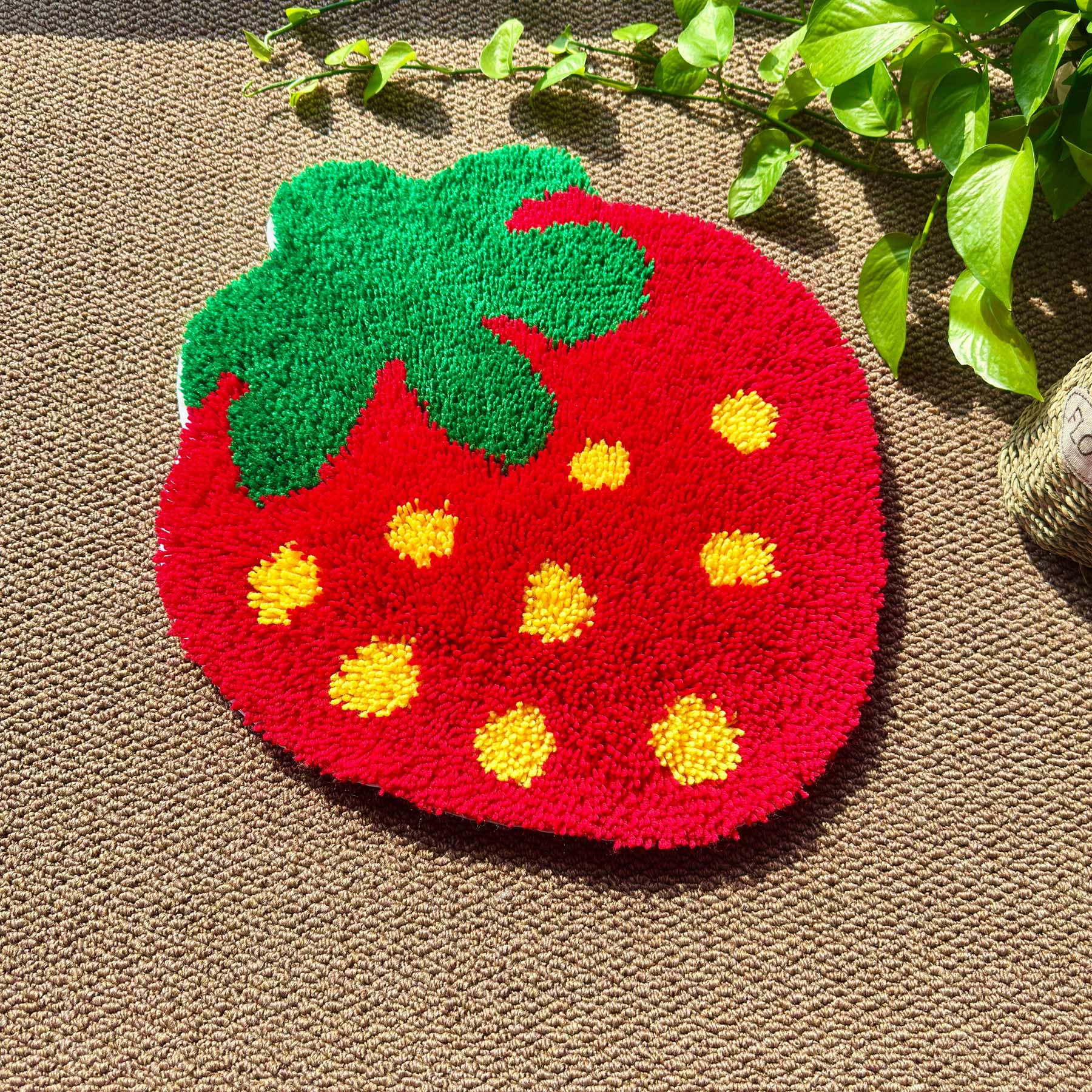 Strawberry Fields Delight  - Rug Making Kit