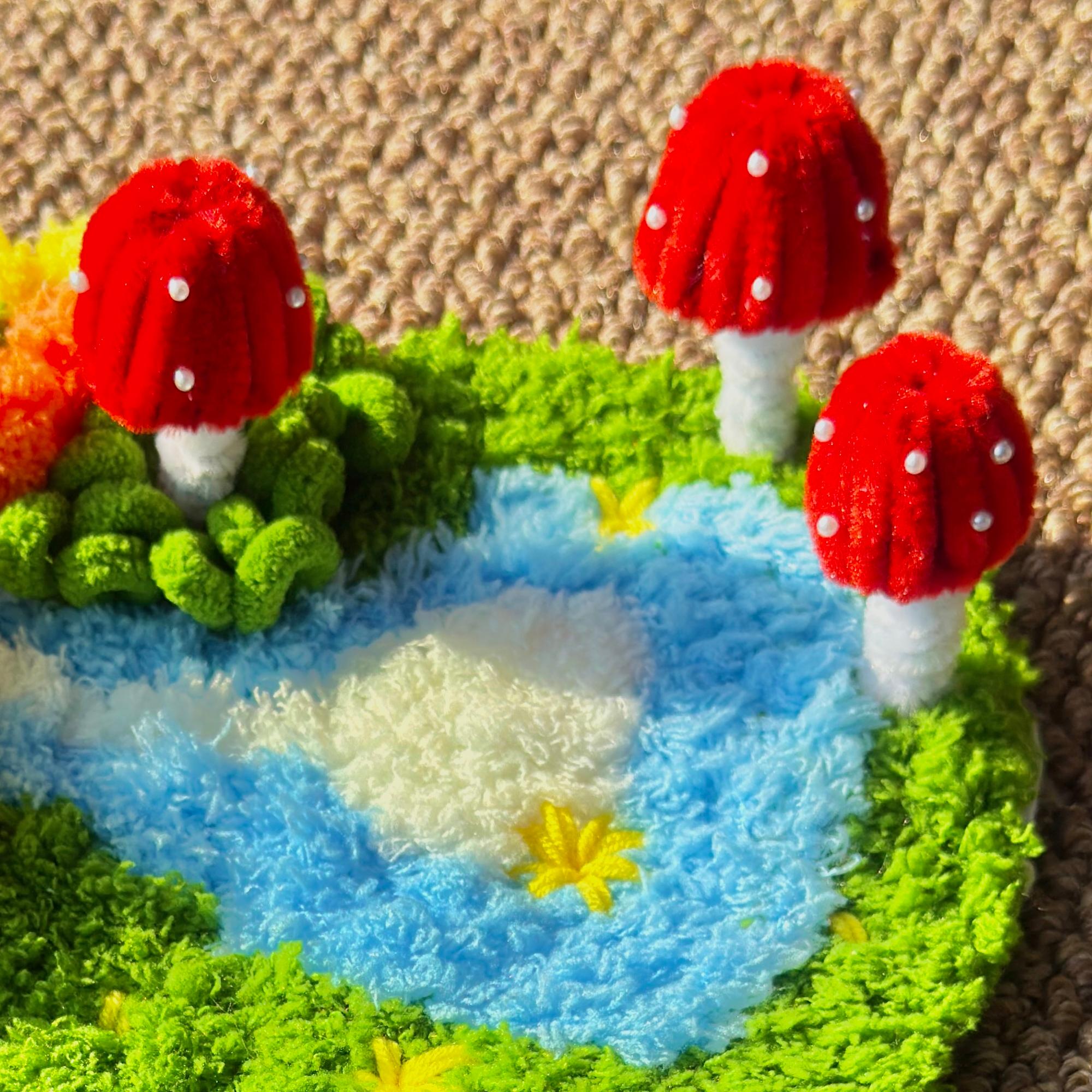 Mushroom Magic Coaster - Moss Coaster Kit