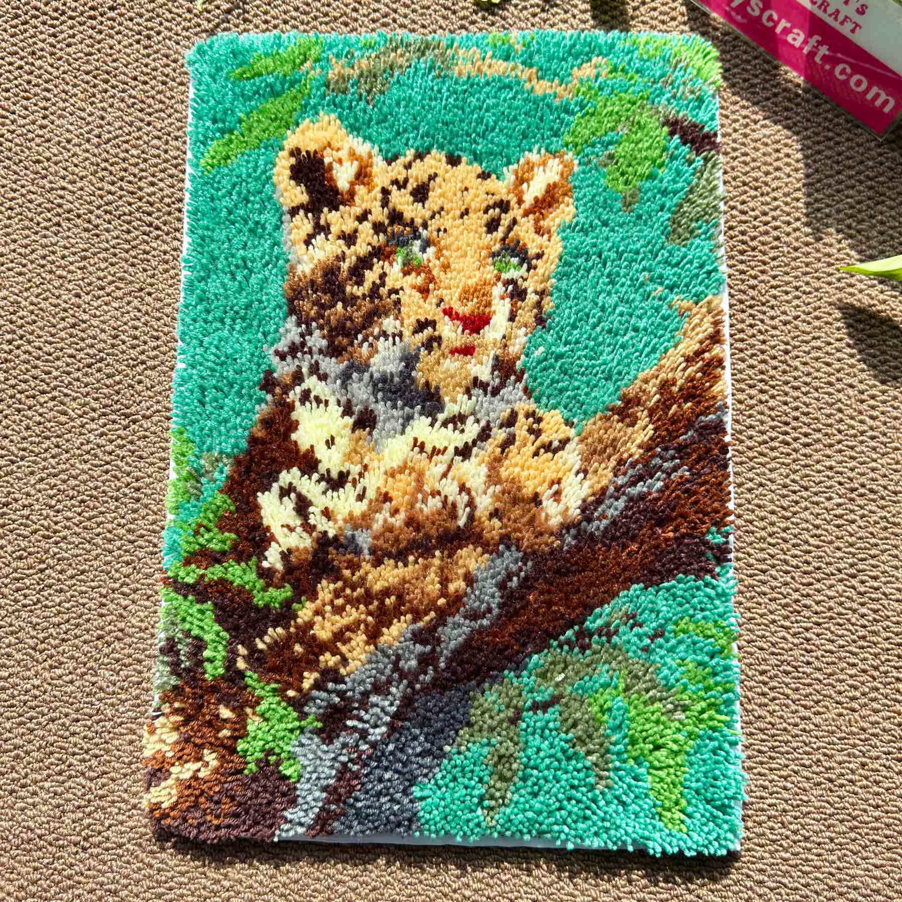 Tranquil Tiger - Rug Making Kit